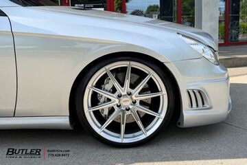 Mercedes CLS55 with 20in Vossen HFX-2 Wheels