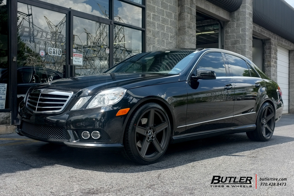 Mercedes E-Class with 20in TSW Ascent Wheels