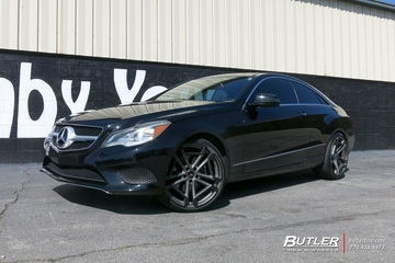Mercedes E-Class with 20in TSW Circuit Wheels