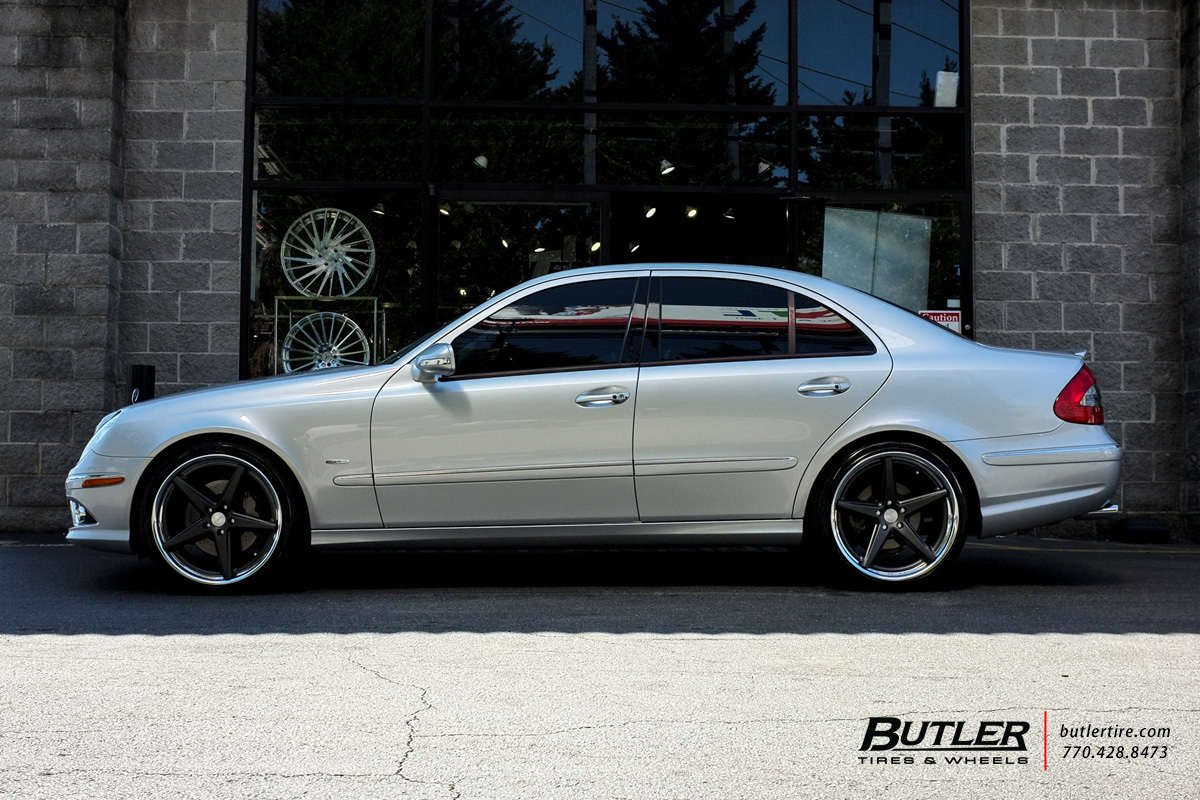 Mercedes E-Class with 20in Vossen VWS3 Wheels