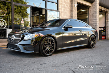 Mercedes E-Class Coupe with 20in Vorsteiner V-FF 111 Wheels