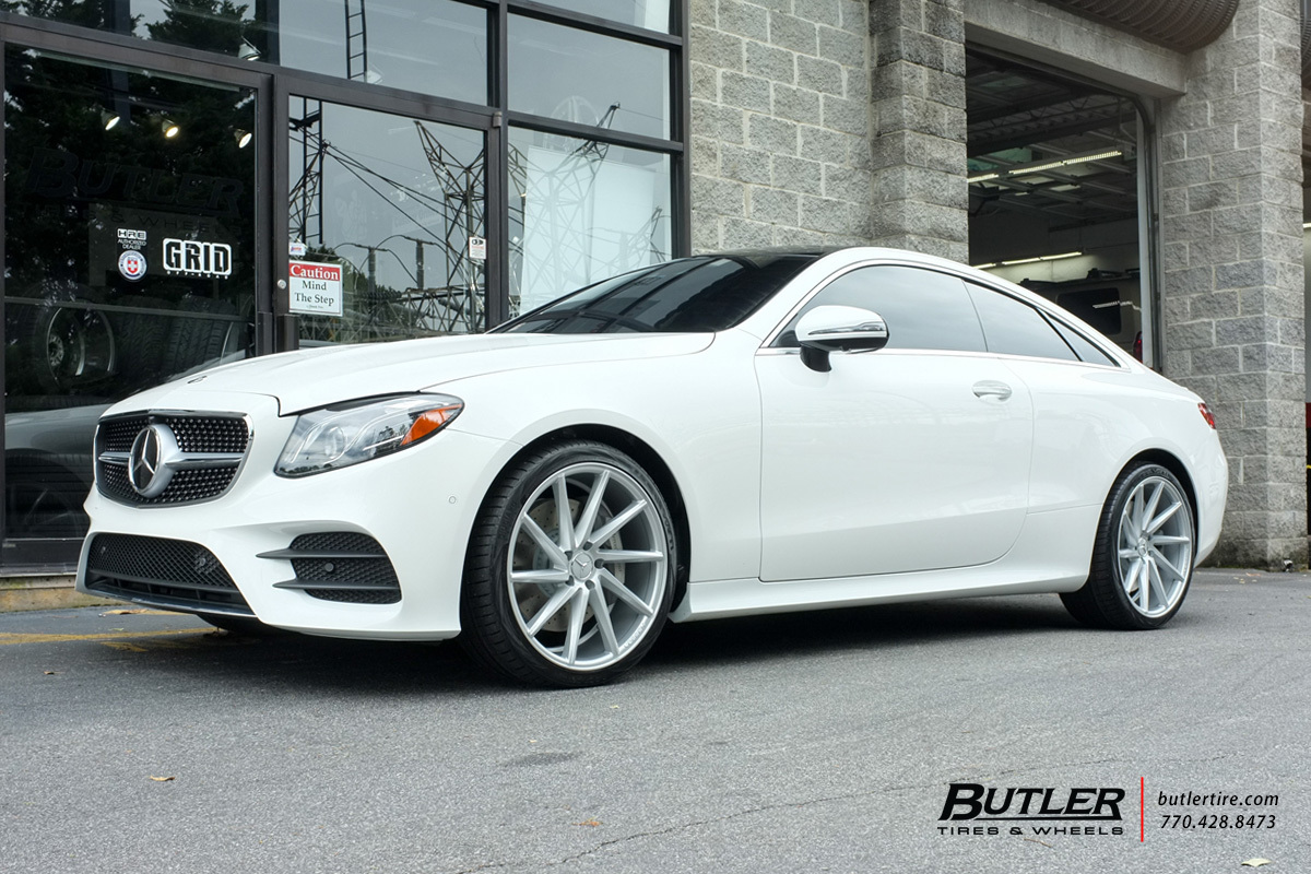 Mercedes E-Class Coupe with 20in Vossen CVT Wheels