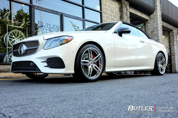 Mercedes E-Class Coupe with 20in Vossen HC-1 Wheels