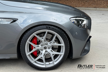 Mercedes E63 with 20in Vossen HF5 Wheels
