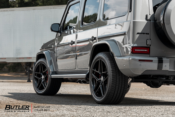 Mercedes G-Class with 22in HRE FF11  Michelin Defender LTX Wheels