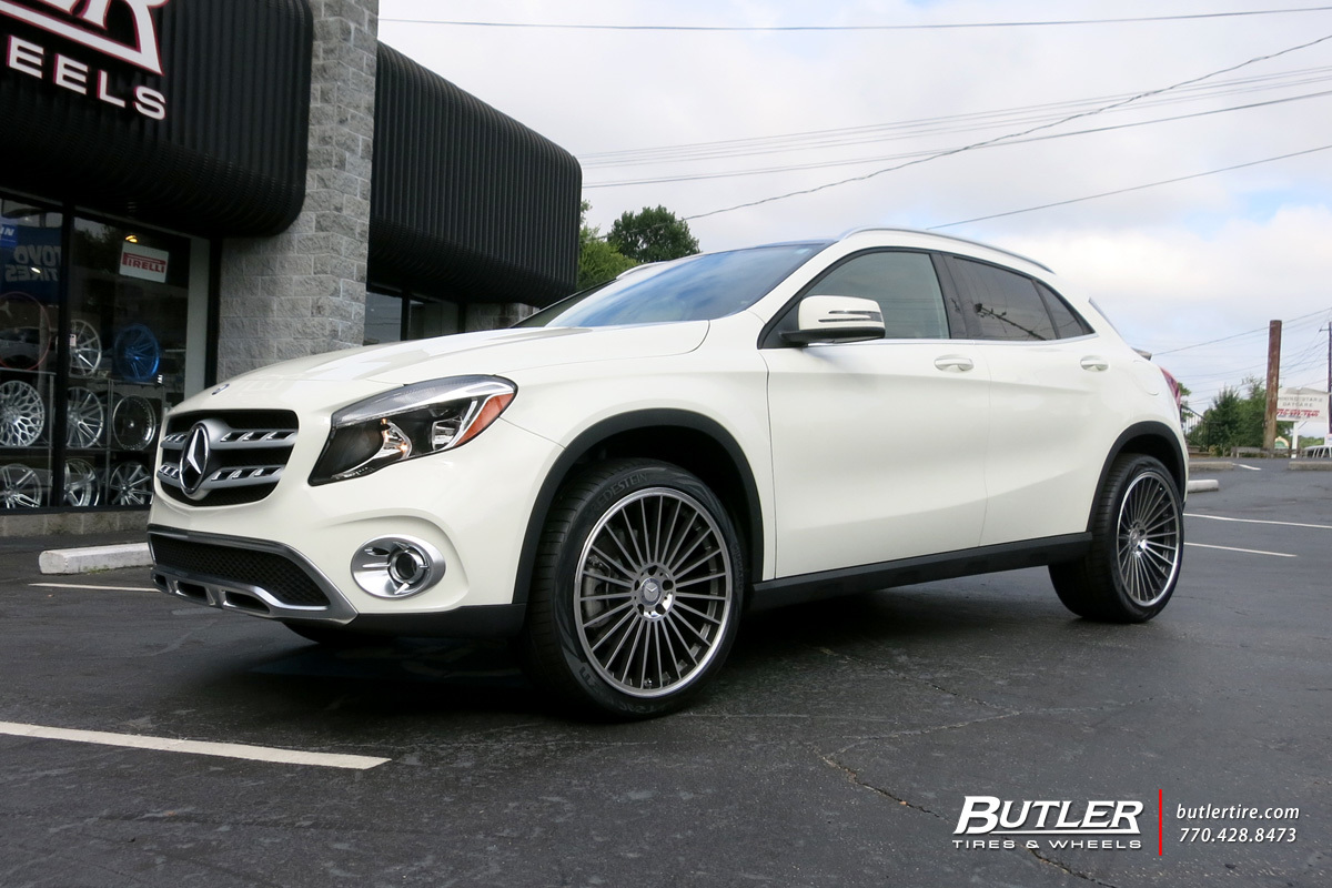 Mercedes GLA with 20in Mandrus 23 Wheels