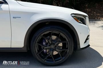 Mercedes GLC43 with 21in Vossen HF5 Wheels