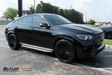 Mercedes GLE with 22in Formula Tec S3 Wheels