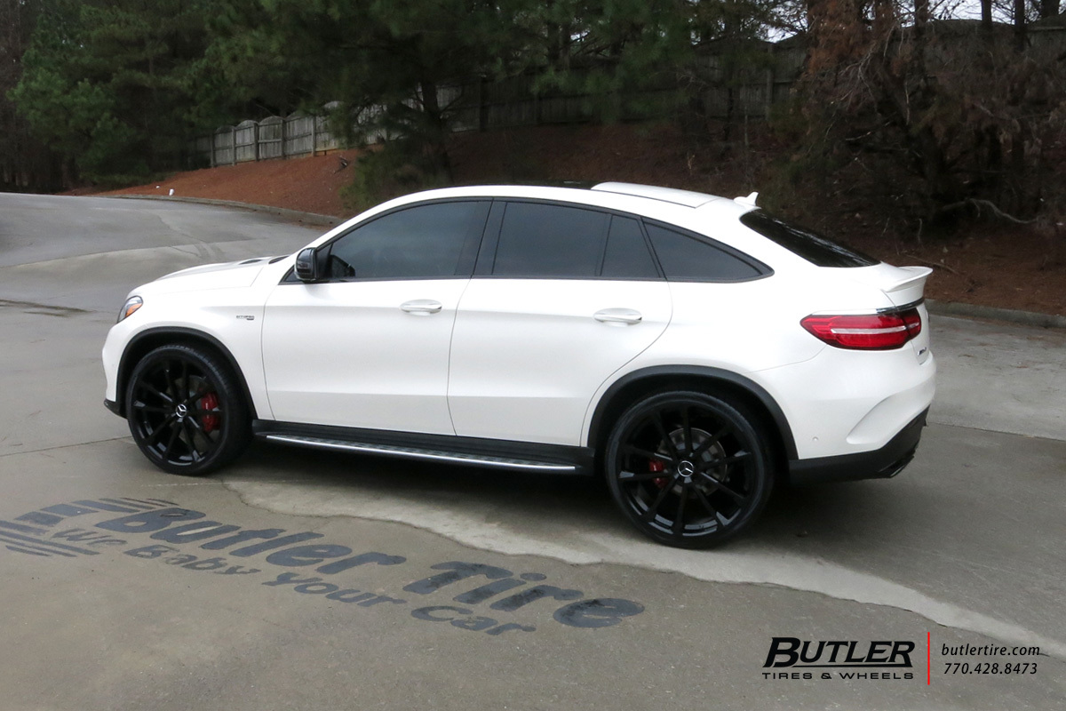 Mercedes GLE with 24in Mandrus Wolf Wheels
