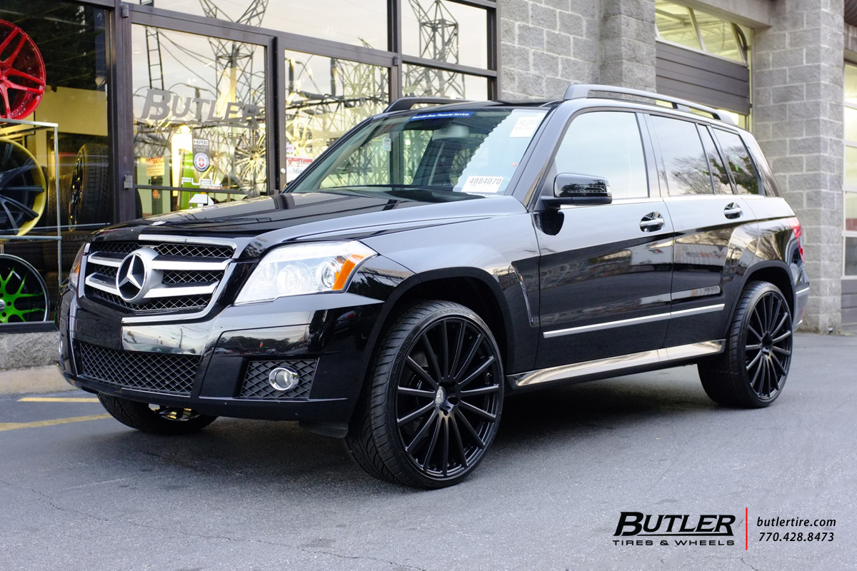 Mercedes GLK with 22in Mandrus Rotec Wheels
