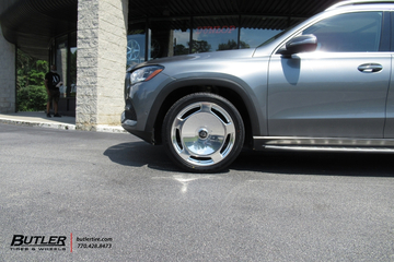 Mercedes GLS450 with 22in CLS FORGED FG553 Wheels