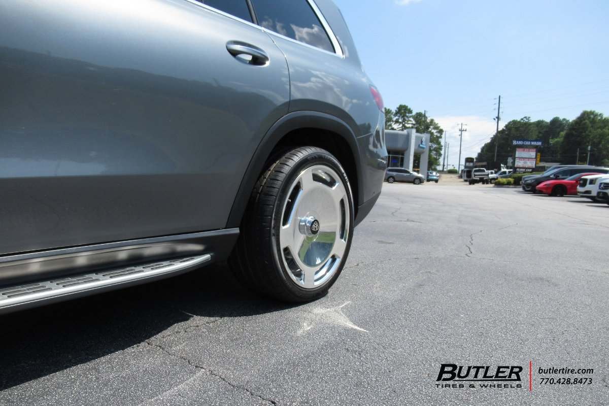 Mercedes GLS450 with 22in CLS FORGED FG553 Wheels