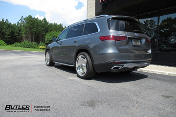 Mercedes GLS450 with 22in CLS FORGED FG553 Wheels