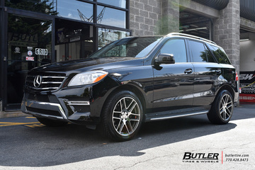 Mercedes ML-Class with 20in Mandrus Otto Wheels