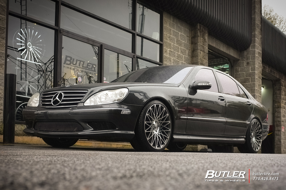 Mercedes S-Class with 20in Lexani CSS16 Wheels