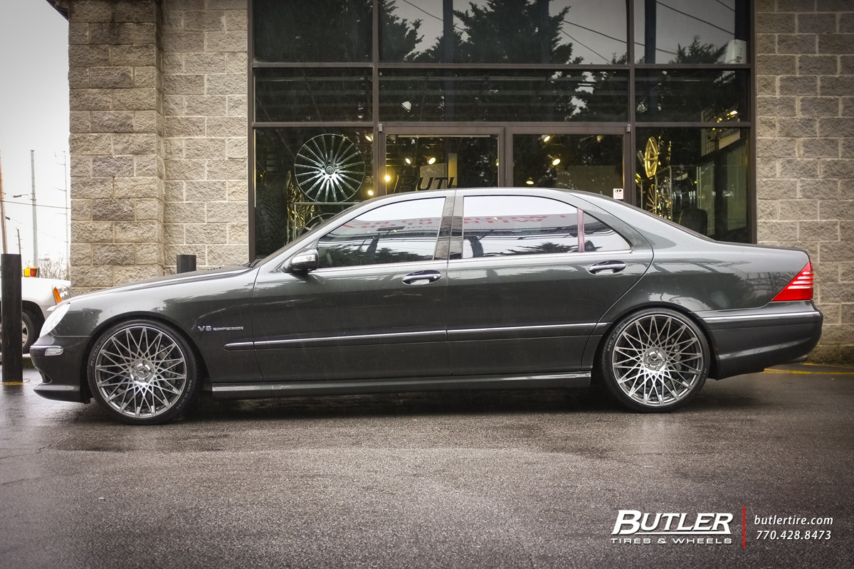 Mercedes S-Class with 20in Lexani CSS16 Wheels