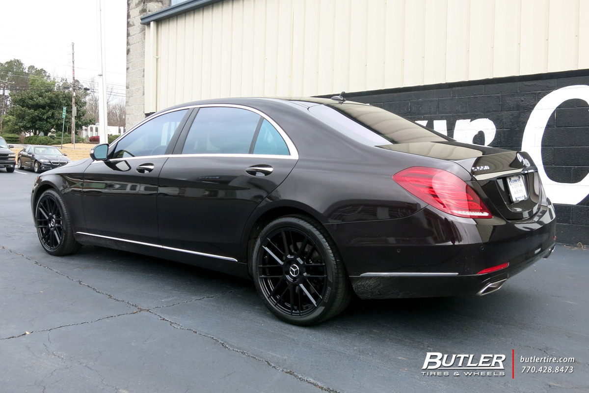 Mercedes S-Class with 20in TSW Mosport Wheels