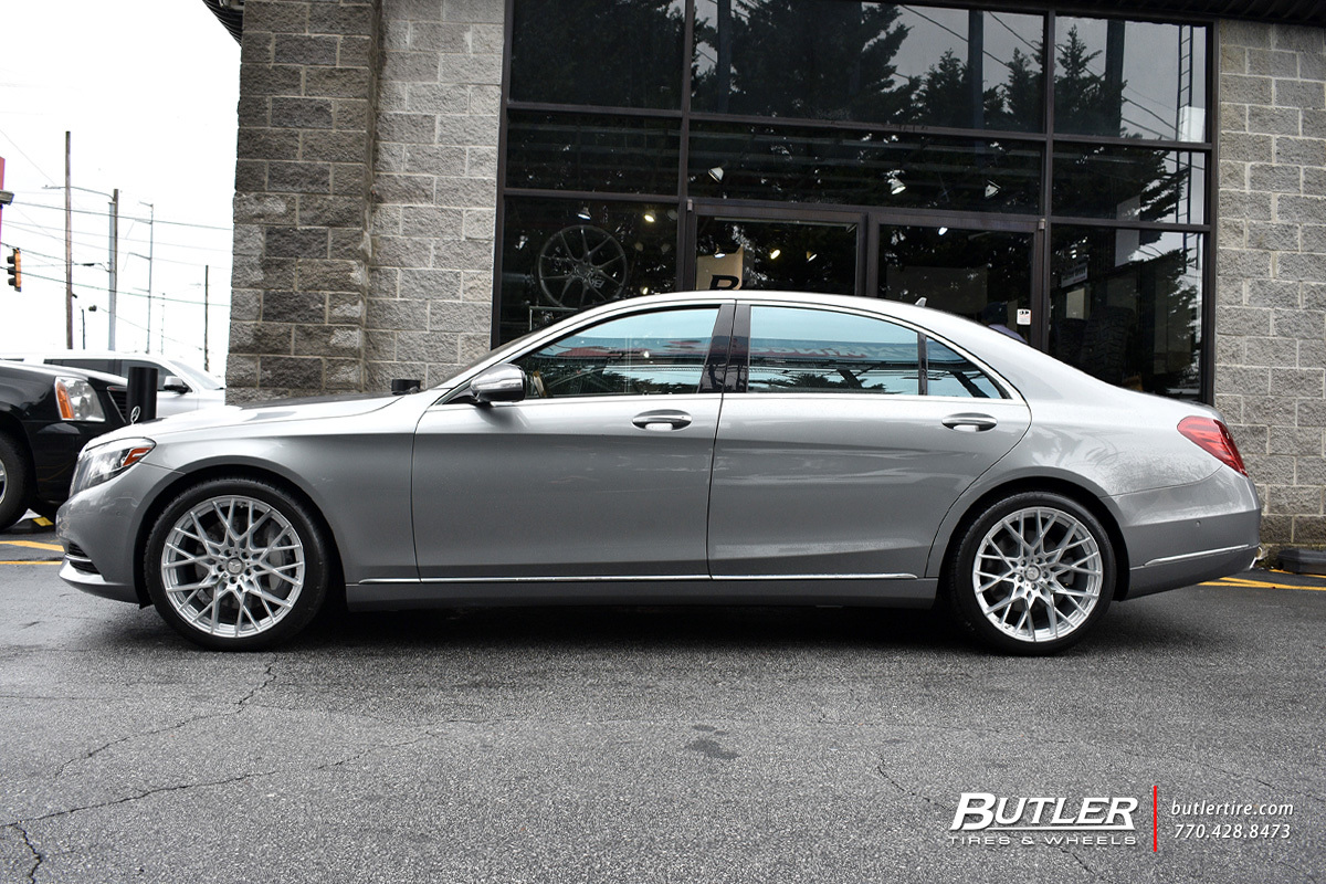 Mercedes S-Class with 20in TSW Sebring Wheels