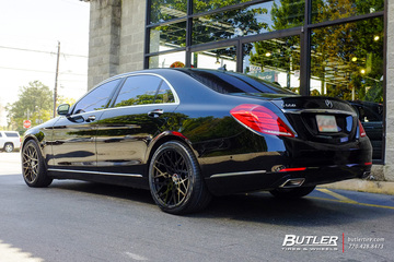 Mercedes S-Class with 20in TSW Vale Wheels