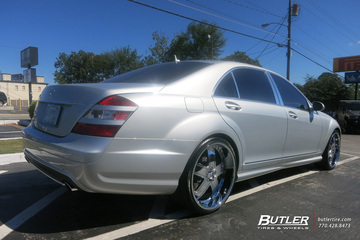 Mercedes S-Class with 22in DUB Tremio Wheels