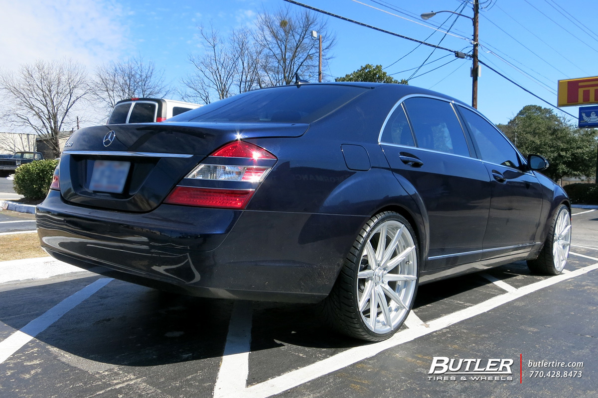 Mercedes S-Class with 22in Lexani CSS15 Wheels