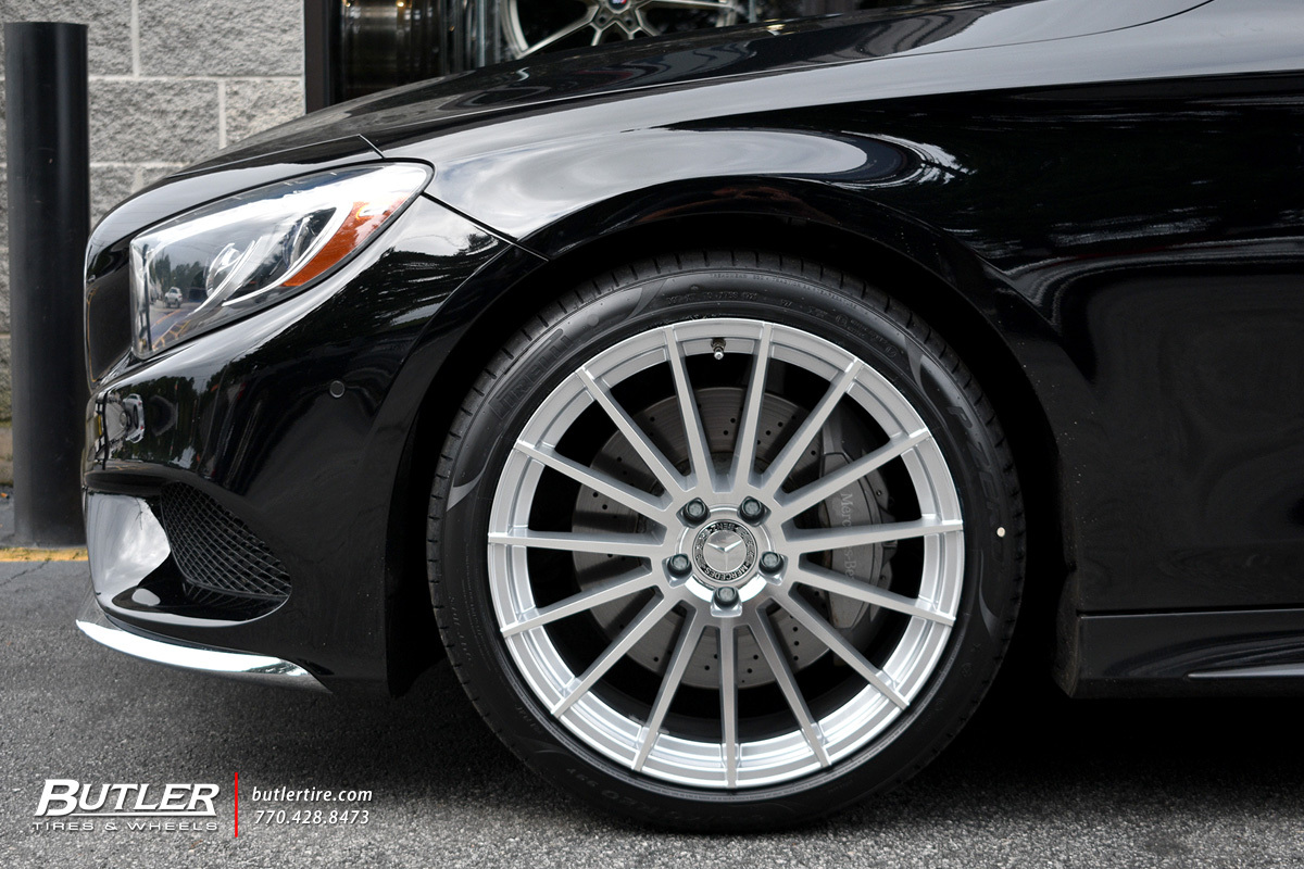 Mercedes S-Class Coupe with 20in Mandrus Stirling Wheels