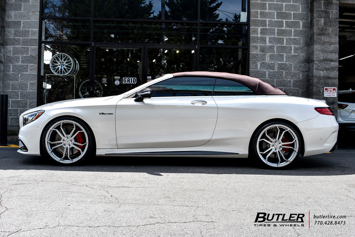 Mercedes S-Class Coupe with 22in Avant Garde M632 Wheels