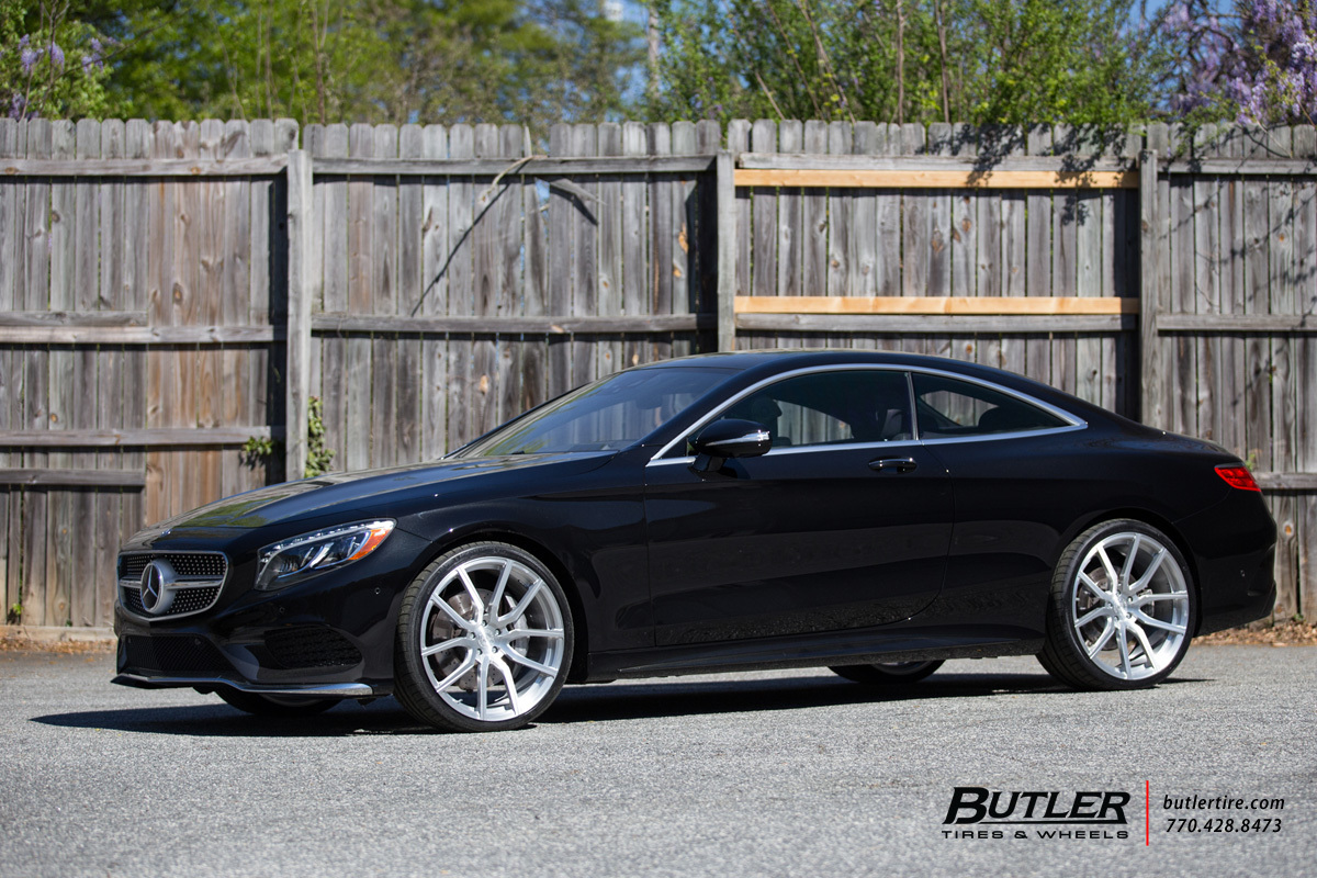Mercedes S-Class Coupe with 22in Lexani M-111 Wheels