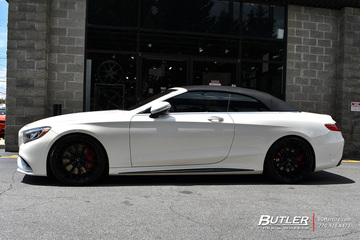 Mercedes S-Class Coupe with 22in Savini SV-F2 Wheels