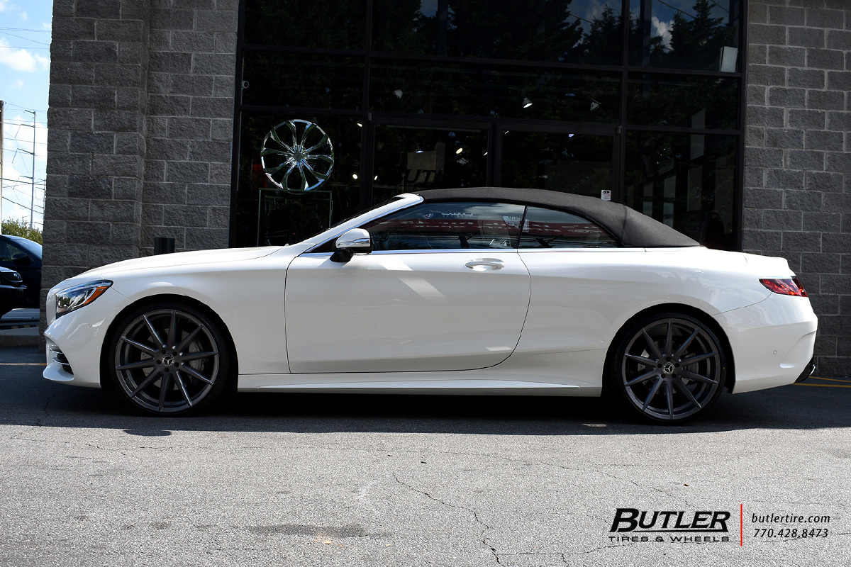Mercedes S-Class Coupe with 22in TSW Clypse Wheels