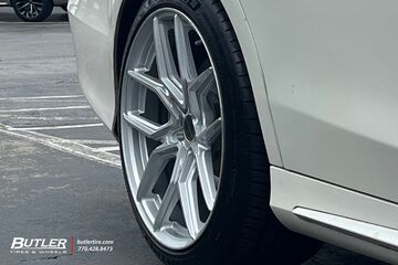 Mercedes S550 with 20in MV Forged MVF5 Wheels