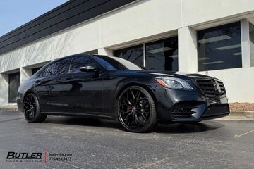 Mercedes S580 with 22in Select Precision Alloys Syndicate Wheels
