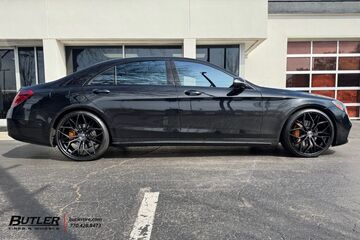 Mercedes S580 with 22in Select Precision Alloys Syndicate Wheels