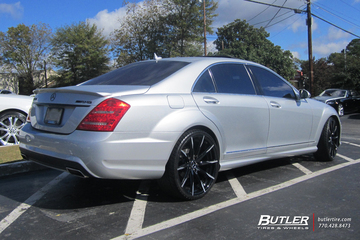 Mercedes S-Class with 22in Lexani CSS15 Wheels