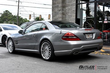 Mercedes SL-Class with 19in Mandrus Millennium Wheels
