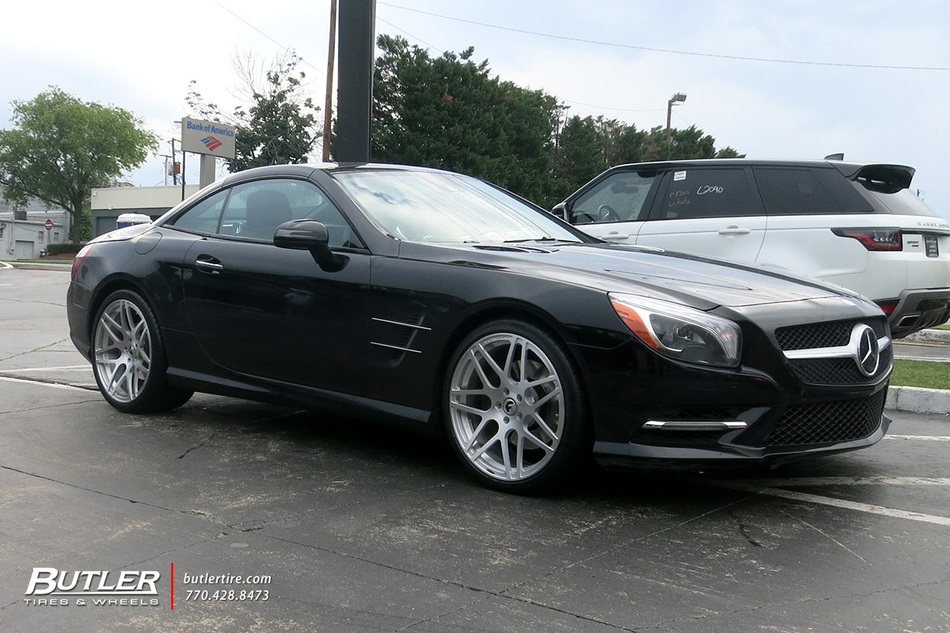 Mercedes SL-Class with 20in Forgiato Pinzette-M Wheels exclusively from ...