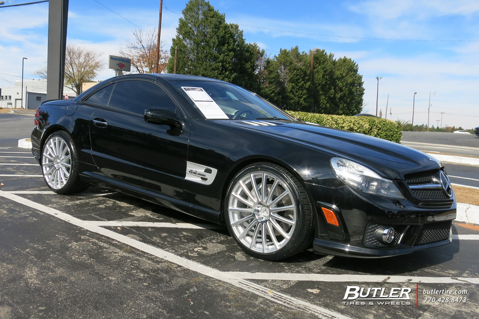 Mercedes SL-Class with 20in Mandrus Rotec Wheels exclusively from ...