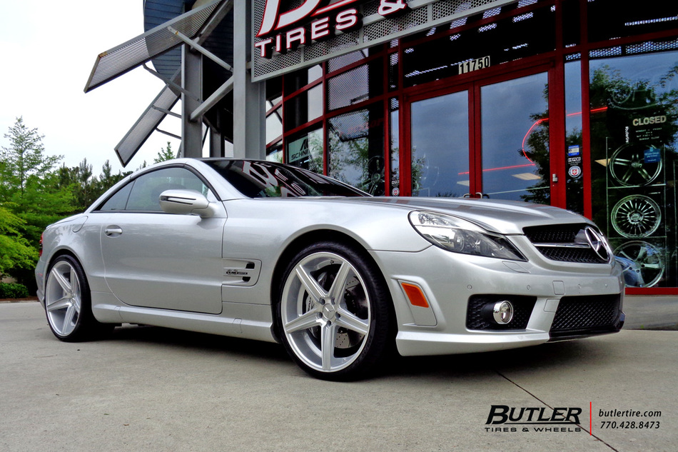 Mercedes SL-Class with 20in Niche Apex Wheels exclusively from Butler ...