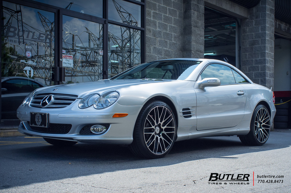 Mercedes SL-Class with 20in Savini BM13 Wheels exclusively from Butler ...