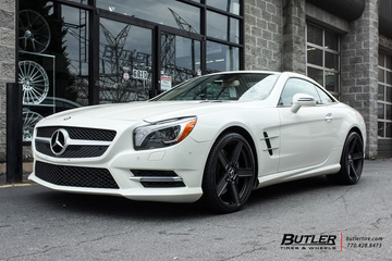Mercedes SL-Class with 20in TSW Ascent Wheels