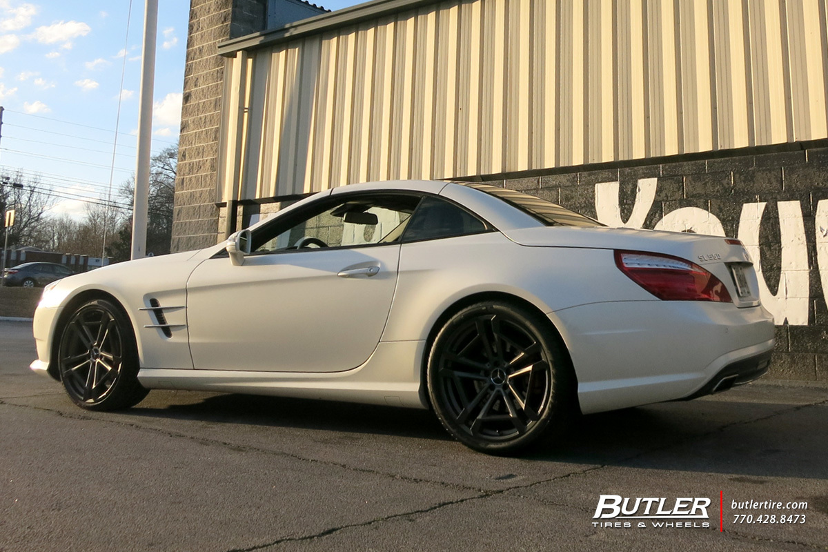 Mercedes SL-Class with 20in TSW Circuit Wheels