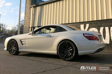 Mercedes SL-Class with 20in TSW Circuit Wheels