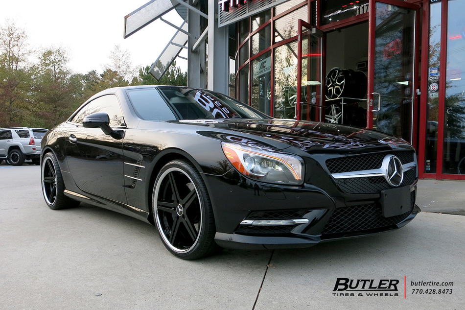 Mercedes SL-Class with 20in TSW Mirabeau Wheels exclusively from Butler ...