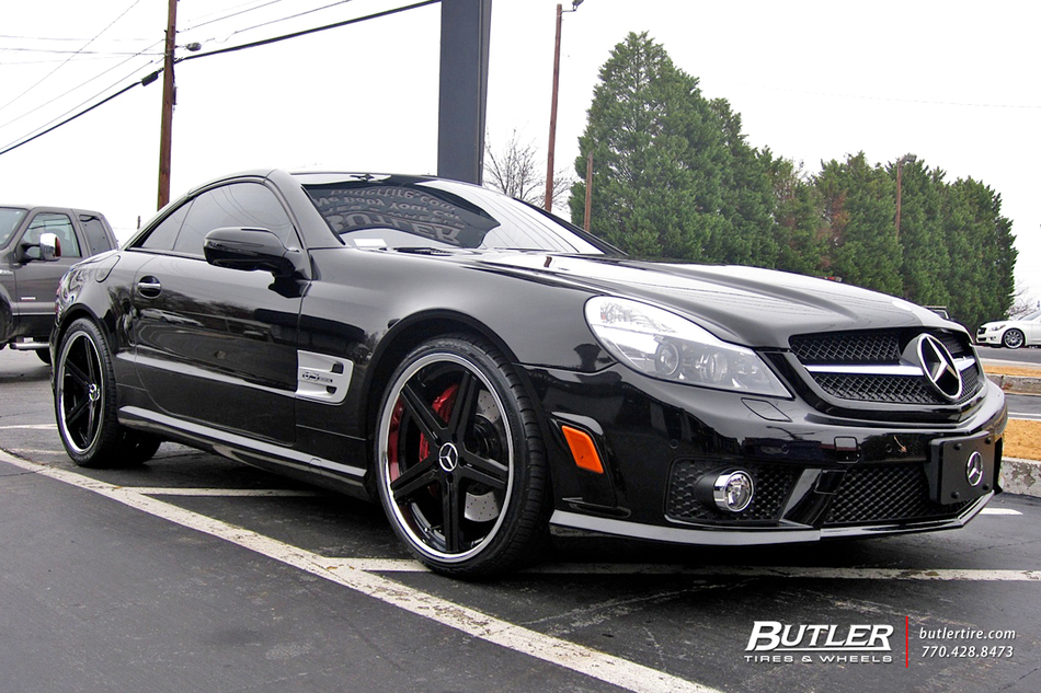 Mercedes SL-Class with 20in TSW Mirabeau Wheels exclusively from Butler ...