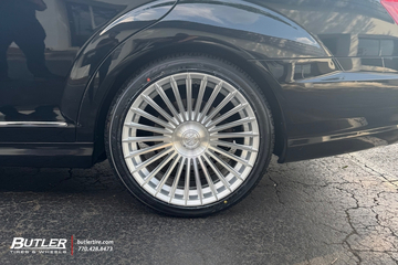 2012 Mercedes S550 with 20” Select Precision Bristol wheels and Yokohama tires