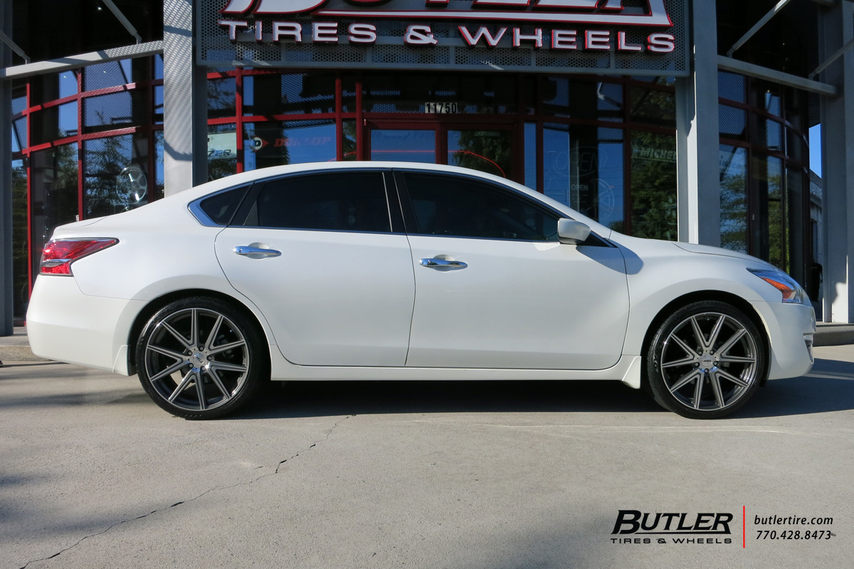 Nissan Altima with 20in TSW Rouge Wheels