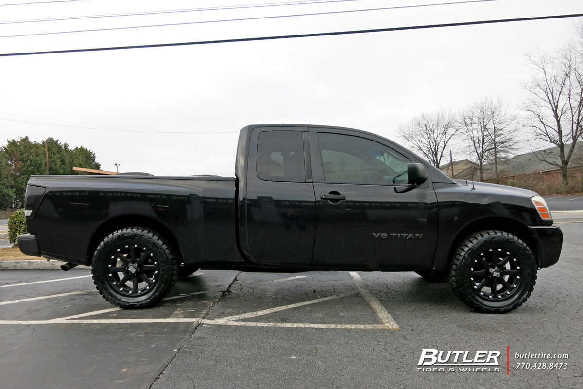 Nissan Titan with 20in XD Addict Wheels