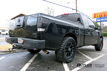Nissan Titan with 20in XD Addict Wheels