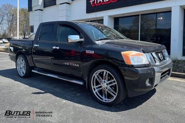 Nissan Titan with 24in Resto Maverick Wheels
