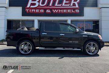 Nissan Titan with 24in Resto Maverick Wheels